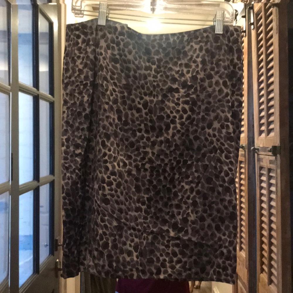 Leopard skirt